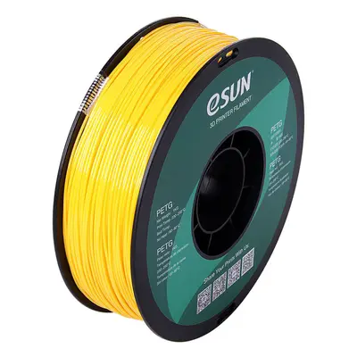 (Yellow) 3D White/Black/Yellow/Blue/Red 1KG 1.75mm PLA Filament For 3D Printer