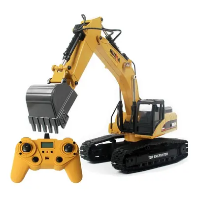 Excavator RC Car Toys Styling Channel Road Construction All Metal Truck Autos