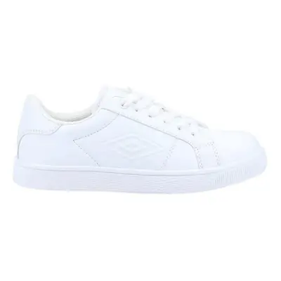 (11 UK Child, White) Umbro Childrens/Kids Medway Lace Trainers