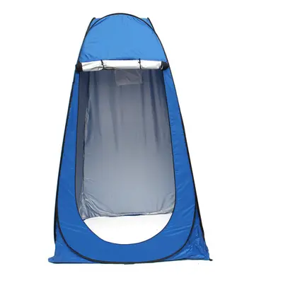 (Blue) People Outdoor Camping Automatic Tent Portable Sunshade Change Room Waterproof UV Protect