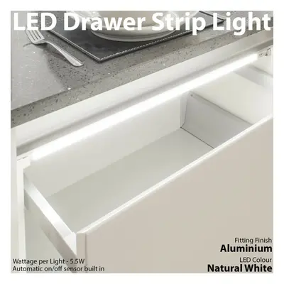 3x 800mm LED Drawer Strip Light AUTO ON/OFF PIR SENSOR Kitchen Cupboard Door