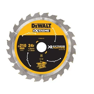 DeWalt DT99565-QZ Xtreme Runtime FlexVolt Table Saw Blade 210mm x 30mm 24T