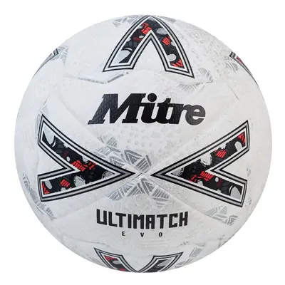 (3, White) Mitre Ultimatch Evo Football