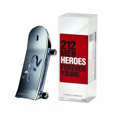 Carolina Herrera Heroes Forever Young for Men Eau de Toilette Spray, Oz