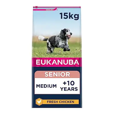 Eukanuba Complete Dry Dog Food for Senior Medium Breeds with Fresh Chicken kg