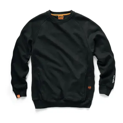 (S, Black) Scruffs Mens Work Sweatshirt