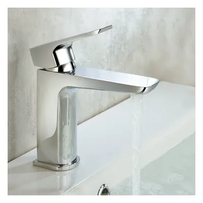 Kenson Luxury Modern Bathroom Basin Sink Mono Mixer Single Lever Tap & Waste