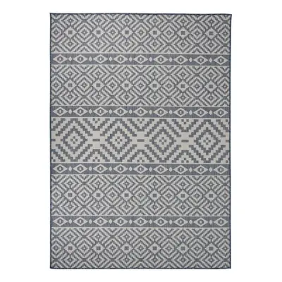 (blue stripes, x cm) vidaXL Outdoor Flatweave Rug Patio Garden Runner Mat Area Rug Floor Carpet