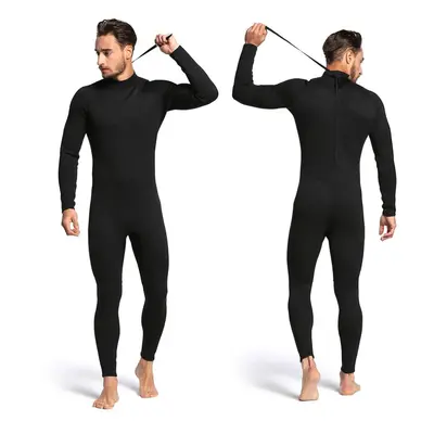 (Man, L) Full Body Wetsuit Swimming Surfing Diving Snorkeling Suit Jumpsuit