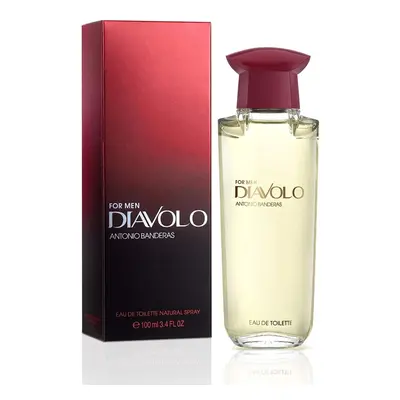 Antonio Banderas Perfumes - Diavolo - Eau de Toilette Spray for Men 3.4 oz