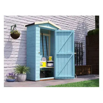 Dunster House Heavy Duty Wooden Garden Storage Shed Talia 1.5m x 0.5m