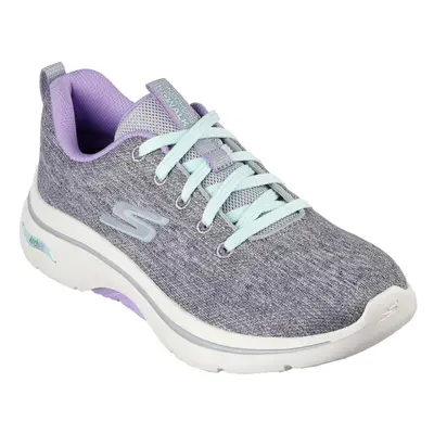 (6 UK, Grey/Lavender) Skechers Womens/Ladies Go Walk Arch Fit 2.0 Vivid Sunset Trainers