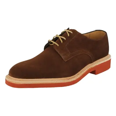 (UK 6, Brown) Mens Loake Smart/Casual Shoes Morrison - F Fit