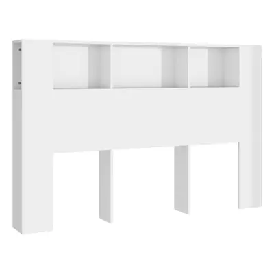 (high gloss white) vidaXL Headboard Cabinet Bed Headboard Home Indoor Furniture Multi Colours