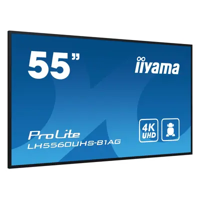 iiyama ProLite LH5560UHS-B1AG 55" Class (54.6" viewable) LED-backlit LCD display - 4K - for digi