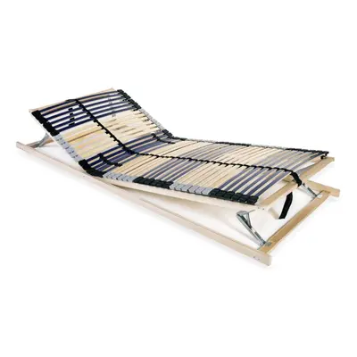 vidaXL Slatted Bed Base with Slats Zones 70x200cm Furniture Frame