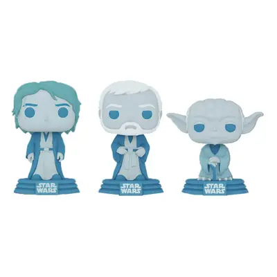 Star Wars Across the Galaxy Force Ghost Glow US Ex Pop! 3pk