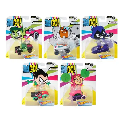 Hot Wheels Teen Titans Go! DMH73 Pack Diecast Toy Cars