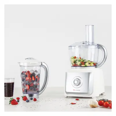 (White) SQ Professional Blitz 2In1 Food Processor 700W Multifunction Blender