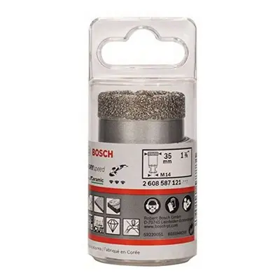 Bosch Dry Speed Diamond Hole Cutter, M35, 35mm x 35mm, Silver