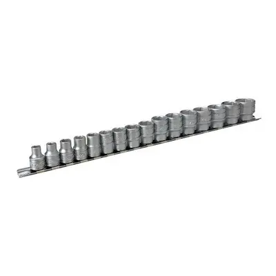 Teng M3816 M3816 Socket Clip Rail Set of Metric 3/8in Drive