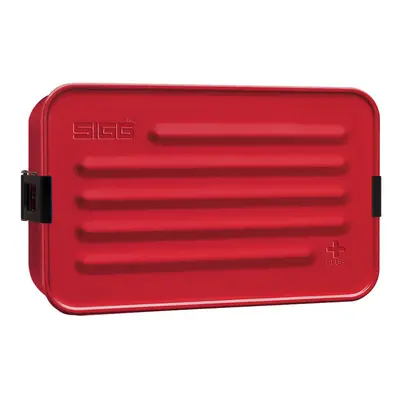 (L, Red) Sigg Metal Lunch Box