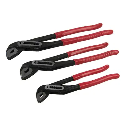 3 PACK Adjustable Box Joint Pliers Wide Jaw Water Pump Plumbing Grips Wrench