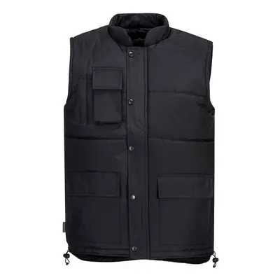 (S, Black) Portwest Mens Classic Body Warmer