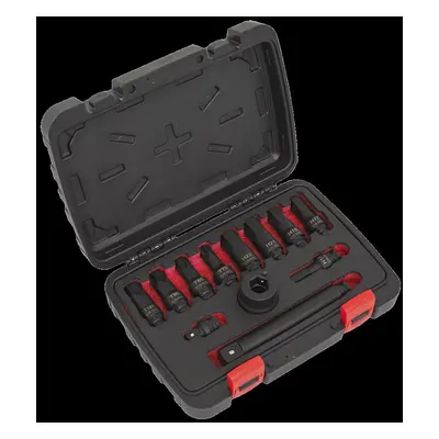 Impact Socket Bit & Accessories Set 12pc 3/4"Sq Drive