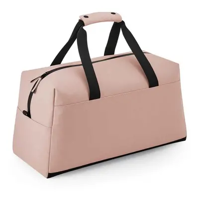 (One Size, Nude Pink) Bagbase Weekender Matte PU Duffle Bag