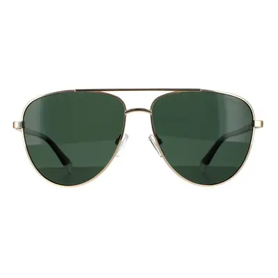 Polaroid Sunglasses PLD 4126/S J5G UC Gold Green Polarized