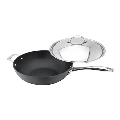 Stellar Hard Anodised 30cm Wok with Lid