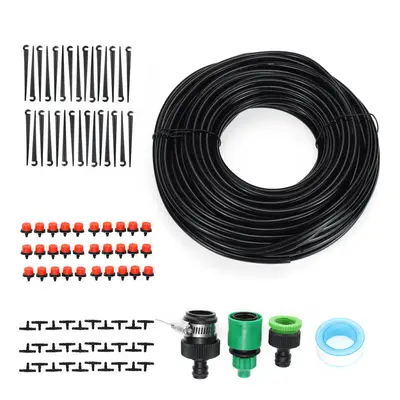 25M Automatic Drip Irrigation Plant Watering Kit Mist Cooling System for Garden Greenhouse