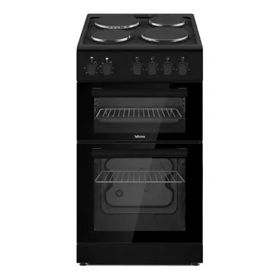 Altimo CETS502B 500mm Twin Cavity Freestanding Cooker - Black