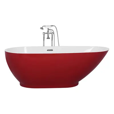 Freestanding Bath x mm Red GUIANA