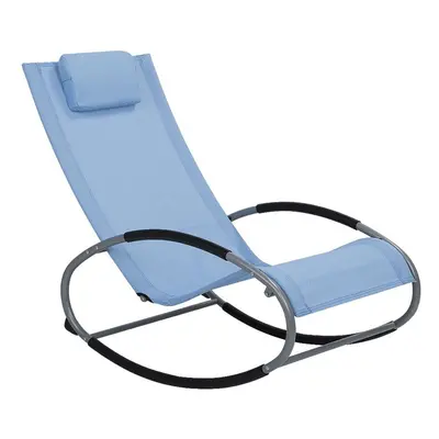 Sun Lounger Fabric Blue CAMPO