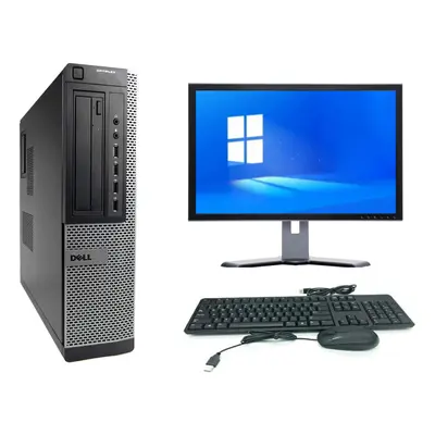 FCS Complete set of 21.5in Monitor & DELL Intel Core i5-3470 SFF PC, 8GB RAM, 500GB HDD, Wi-Fi, 