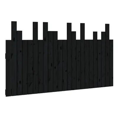 (black, 146.5 x x cm) vidaXL Solid Wood Pine Wall Headboard Bedroom Bed Header Multi Colours/Siz