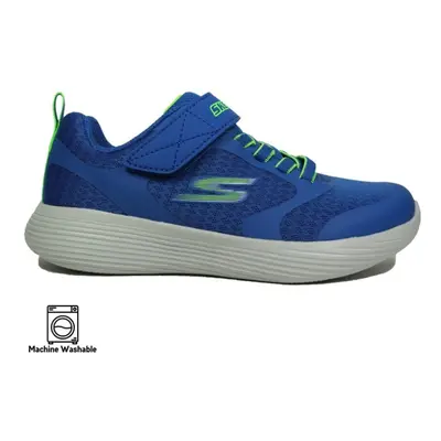 (9.5 (Children's)) GO RUN V2 - Goltran | Blue/Lime | Childrens Trainers