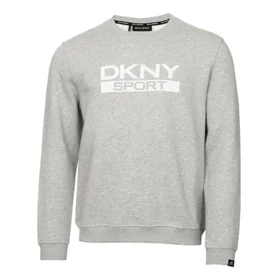 (2XL, Silver Marl) DKNY Mens South Street Breathable Soft Feel Jersey Crew Neck Sweater