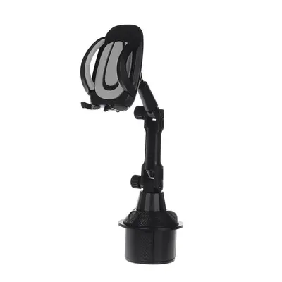 (Grey) Car Phone Mount Gooseneck Bracket for inch Devices Rotation