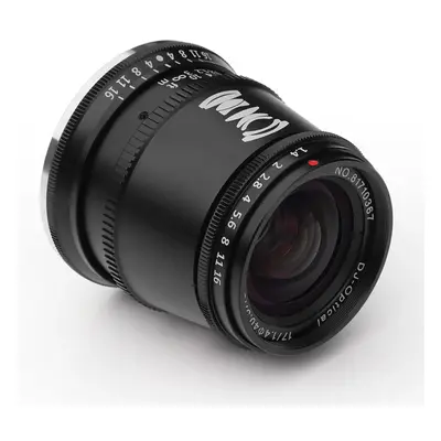 (Sony E Mount) 17mm F1.4 APS-C Manual Focus Macro Focus Camera Lens Large Aperture Fixed for SON