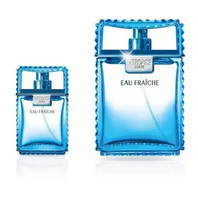 Versace Eau Fraiche Pcs Set: 3.4 Eau De Toilette Spray + Oz Eau De Toilette Spray (Hard)