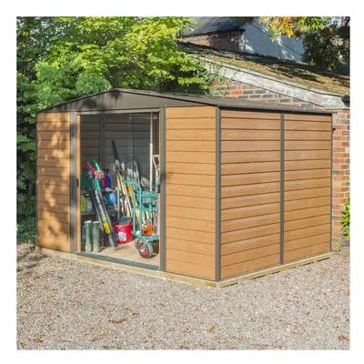 10x8 Woodvale Metal Apex Shed with Floor