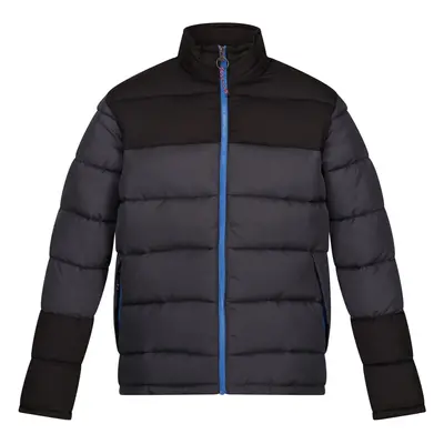 (L, Seal Grey/Black) Regatta Mens Vintage Insulated Puffer Jacket