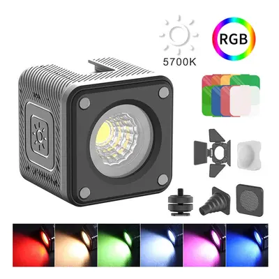 Cute Lite for Gopro Mini RGB LED Video Light 10m Waterproof IP68 Video Lamp with Color Filter Di