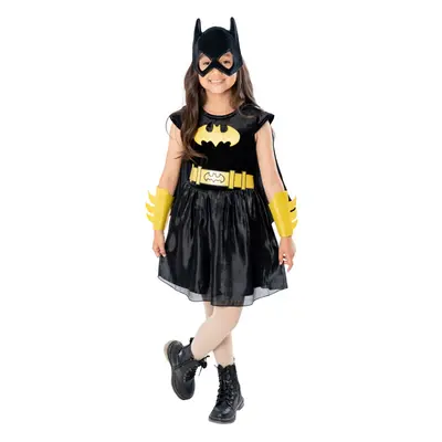 (7-8 Years, Black/Yellow) Batman Girls Refresh Core Batgirl Costume