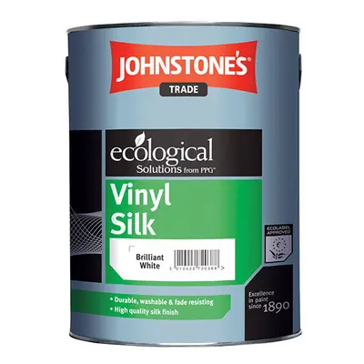 Johnstones Trade Vinyl Silk Brilliant White 10L