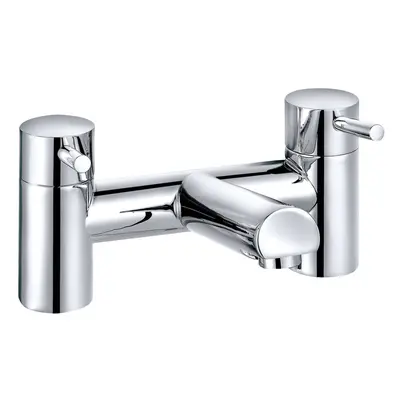 Chrome Bath Filler Mixer Tap Designer Bathroom Tub Lever Faucet