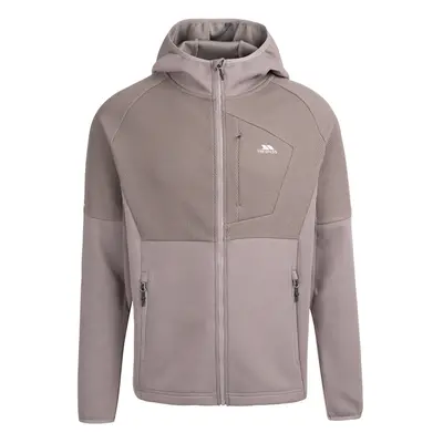 (XXL, Storm Grey) Trespass Mens Hooded Full Zip Activewear Top Bani